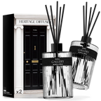 hetras. Heritage Perfume Diffuser | 600ml × 2 Twin Pack