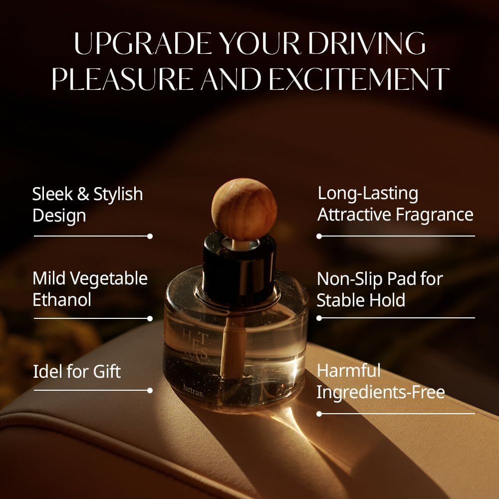 hetras. Premium Car Diffuser Set | 2 Pack | 77ml Each
