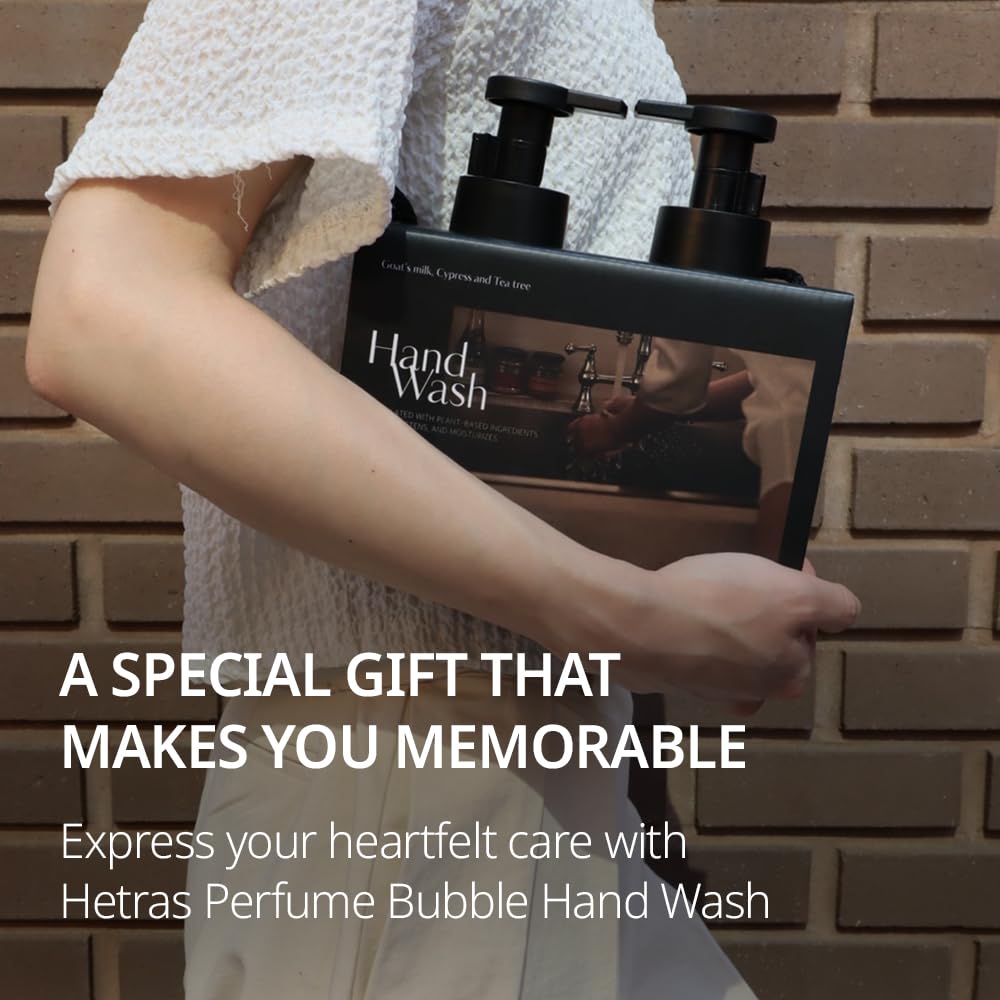 hetras. Perfume Bubble Hand Wash | 2 Pack | 515ml Each