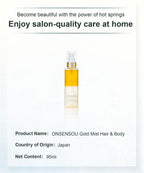 Onsensou Gold Mist Hair & Body