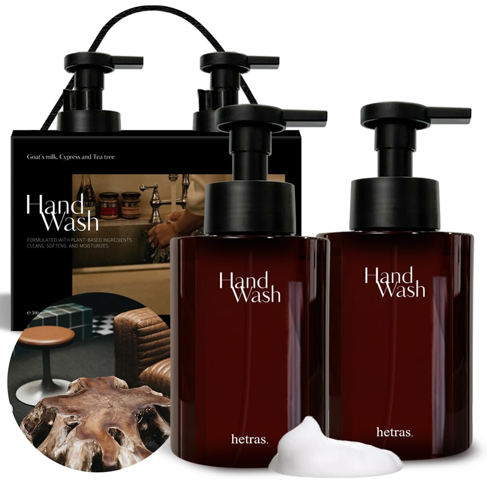 hetras. Perfume Bubble Hand Wash | 2 Pack | 515ml Each