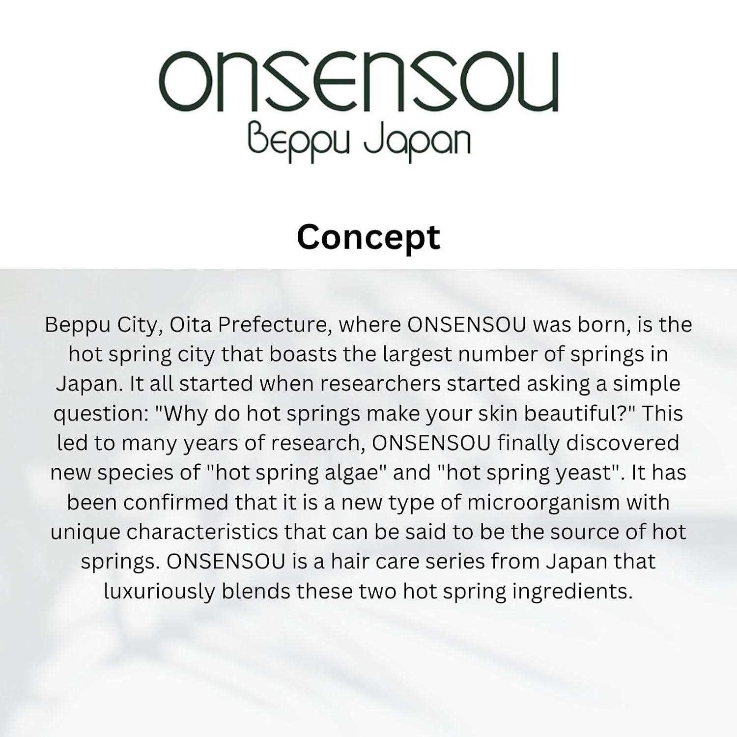 Onsen Sou Dry Scalp Treatment — Deep Conditioner for Dry & Damaged Hair