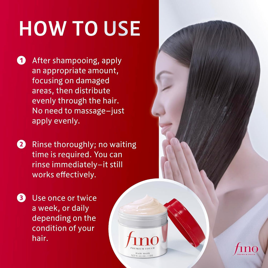 fino Premium Touch Hair Mask | Deep Repair Japanese Hair Treatment