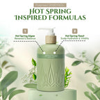 ONSENSOU Moisturizing Body Wash – Hot Spring Yeast, Green Algae & Kaolin