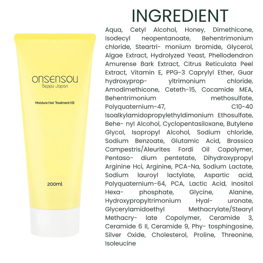 Onsen Sou Dry Scalp Treatment — Deep Conditioner for Dry & Damaged Hair