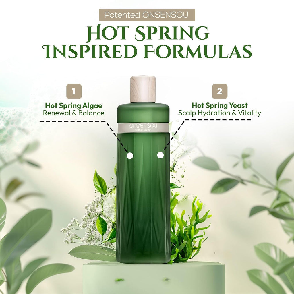 Hot Spring Shampoo With Algae Essence