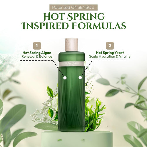 Hot Spring Shampoo With Algae Essence