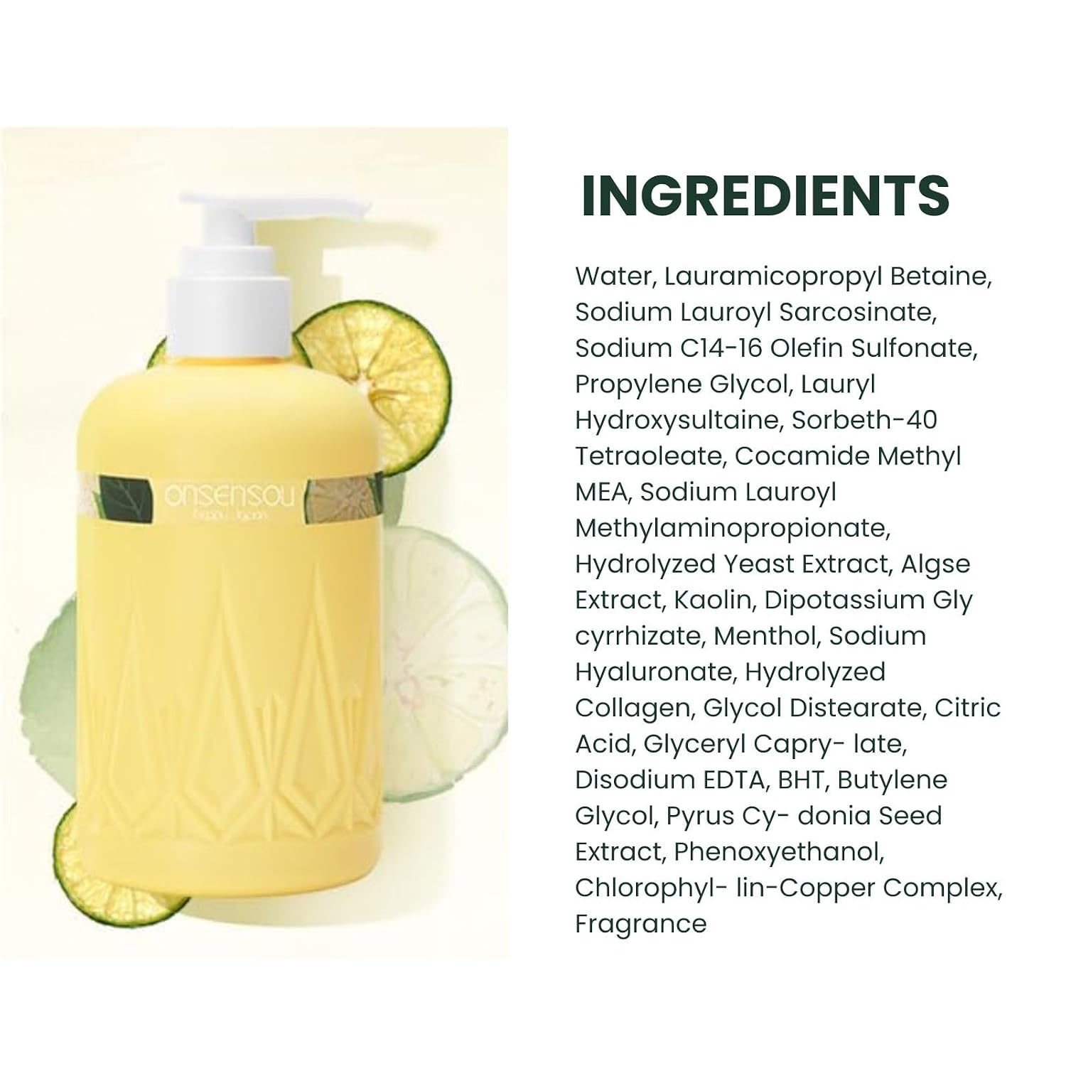 Onsensou Moisturizing Body Wash Citrus