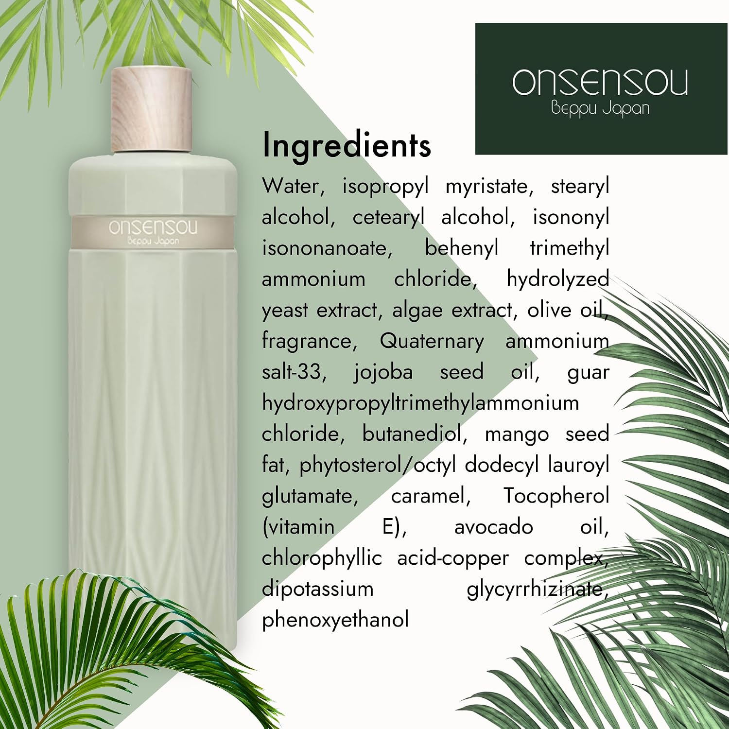Onsen Sou Deep Hair Treatment — Sensitive Scalp & Damaged Hair