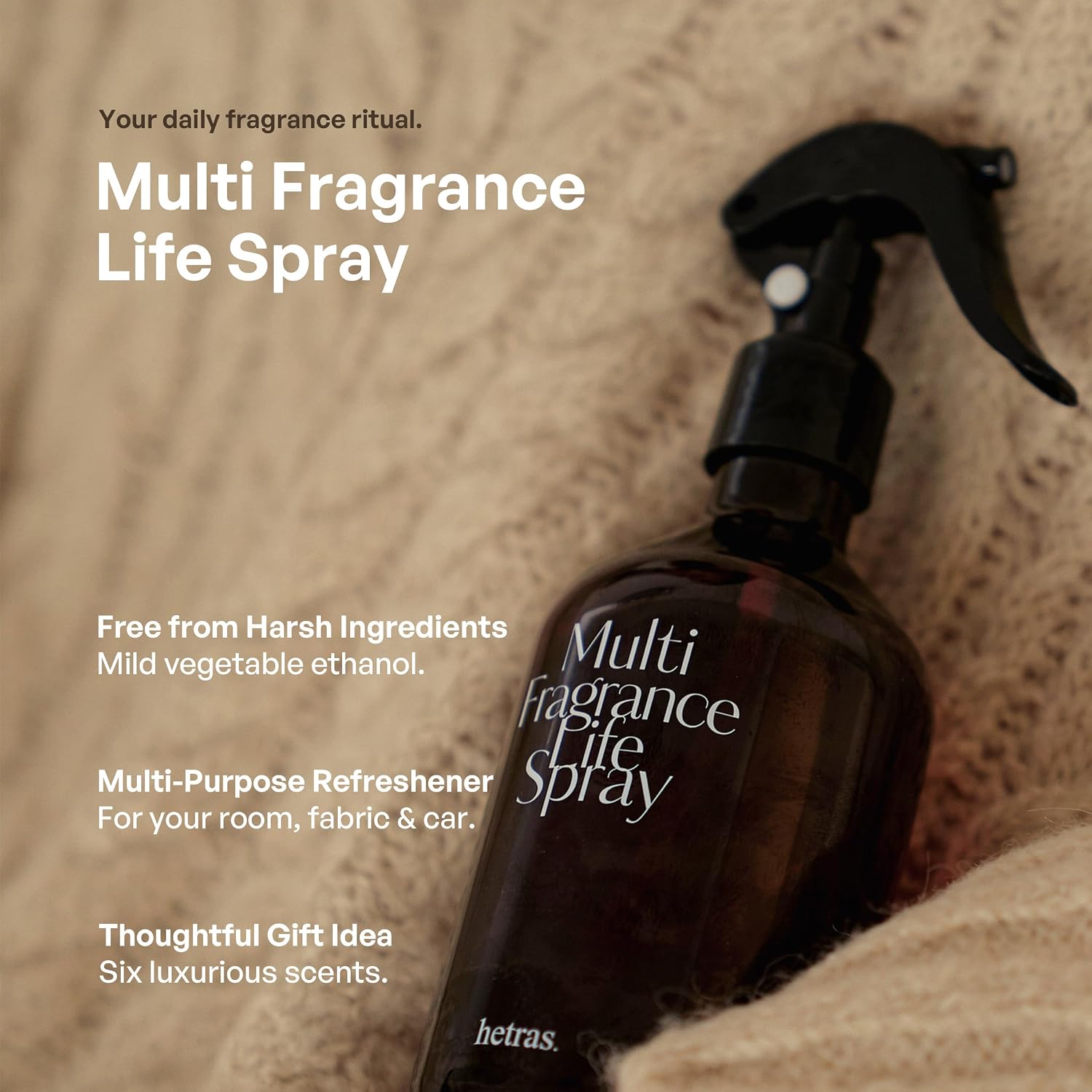 hetras Multi Fragrance Life Spray — 2-Pack