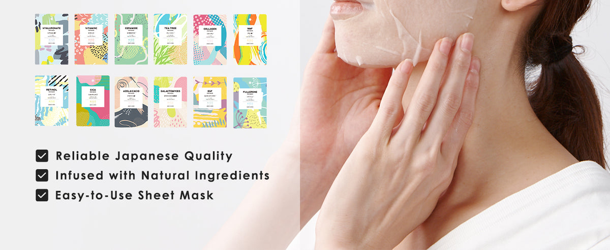 KisoCare Face Sheet Mask | 1 Individually Wrapped Sheet