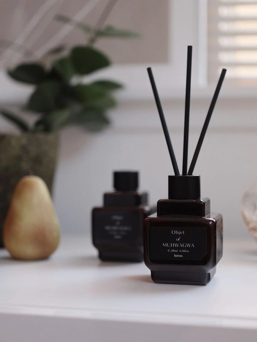 hetras. Premium Objet Diffuser | 200ml × 2 Twin Set