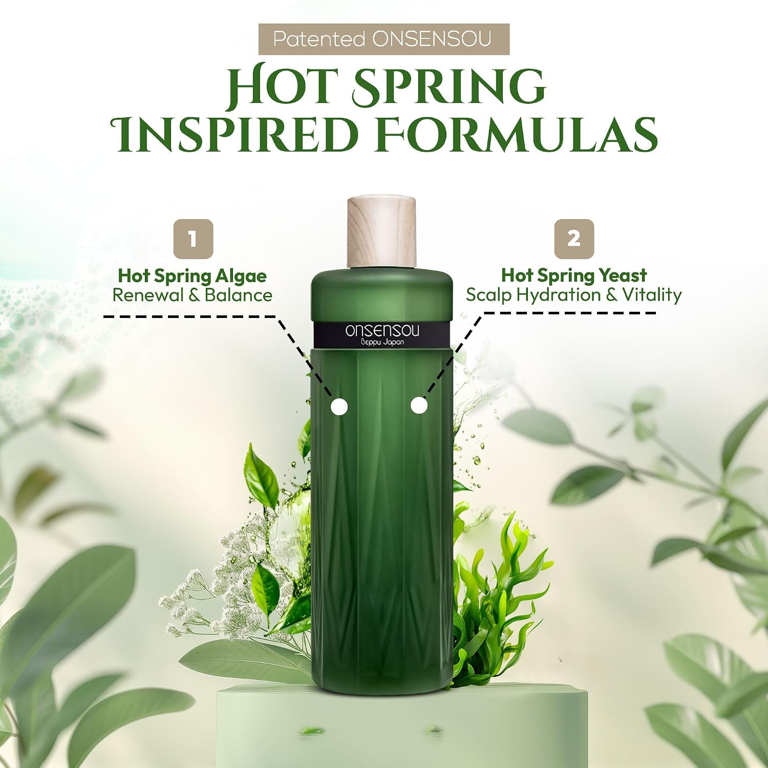 Onsensou Hot Spring Shampoo – Floral