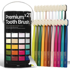 hetras. Premium Microfiber Toothbrush Set | 21 Pack